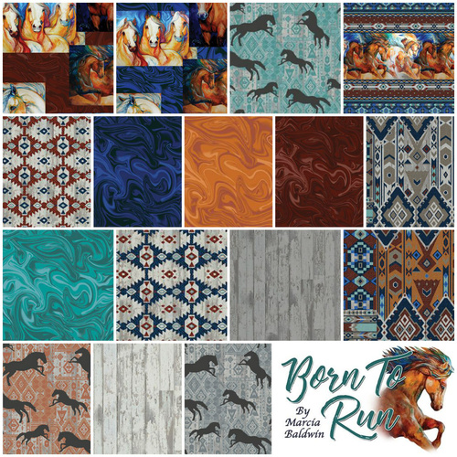 Born to Run Horse FQ Bundle