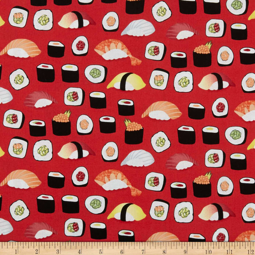 Sushi Rolls Red