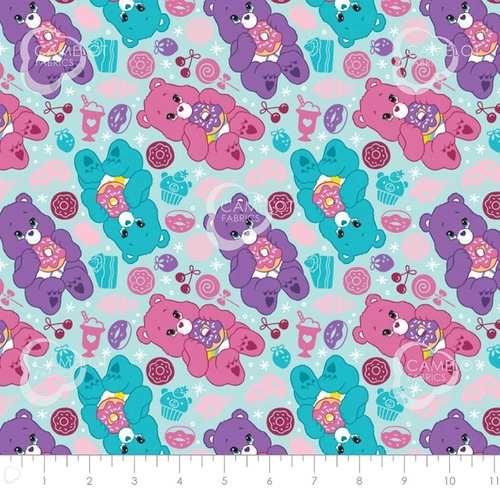 Sparkle and Shine Care Bears Donuts Aqua