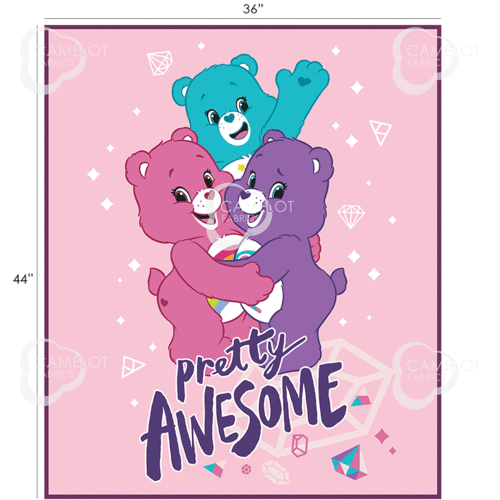 Sparkle and Shine Care Bears Awesome Panel