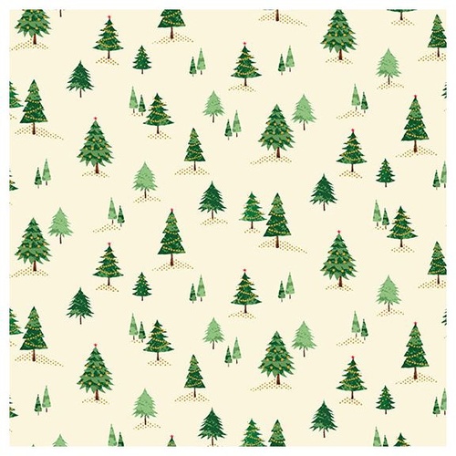 12 Days of Christmas Trees Cream