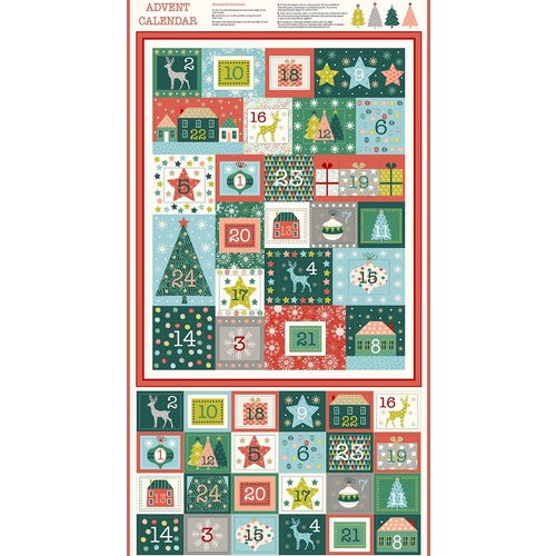 Merry Christmas 2019 Advent Panel