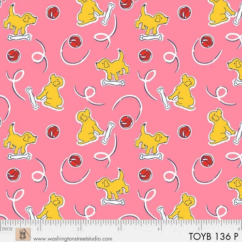 Toy Box Miniatures Puppy Dog Pink