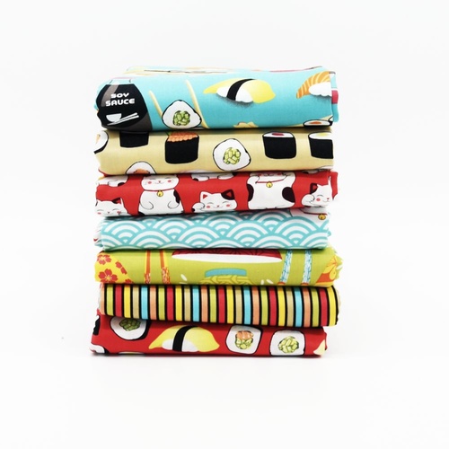 Sushi Sashimi Lucky Cats Bundle