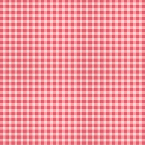 Welcome Home Flannel Gingham Check Pink