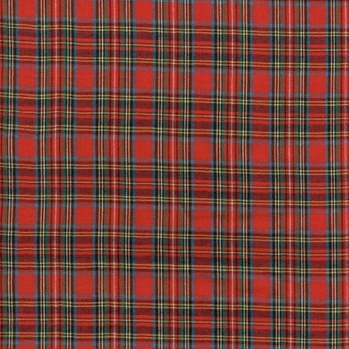 Tartan Red Green Check by the Metre