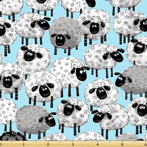 Lewe's Balloons Sheep Lambs Blue