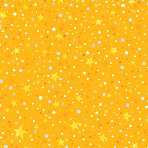 Winter Lights B Stars Yellow