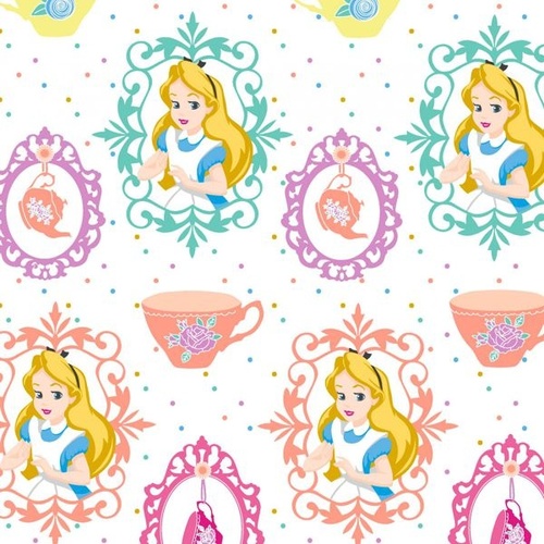 Licensed Disney Alice in Wonderland Teacups
