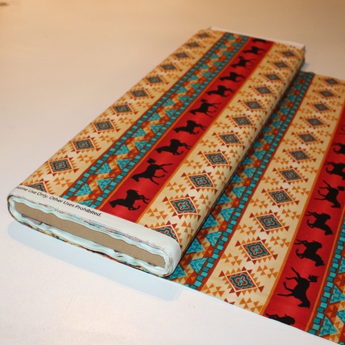 David Textiles Native Spirit Horse 7.3m Bolt