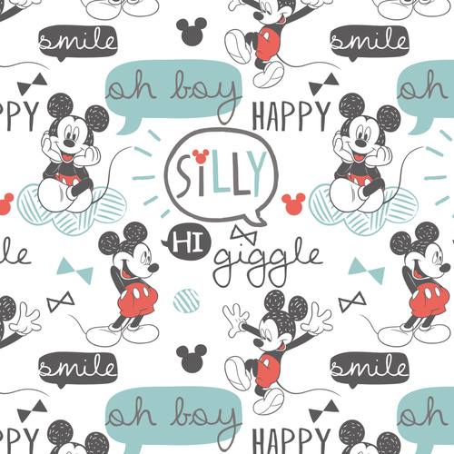 Licensed Disney Oh Boy Mickey Mouse