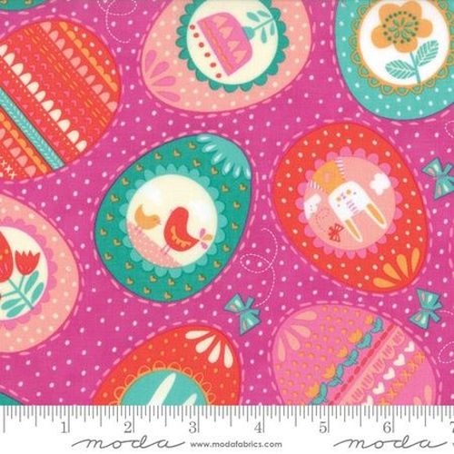 Spring Bunny Easter Eggs Pink