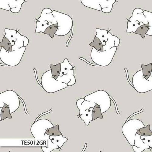 Cats Scattered Grey