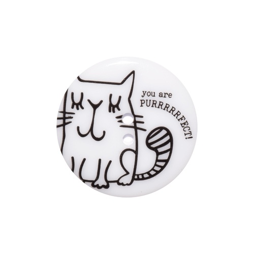 Button Cat You are Purrrrfect 38mm