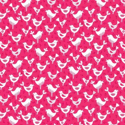 Fantasy Birds Pink