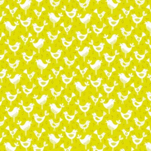 Fantasy Birds Lime
