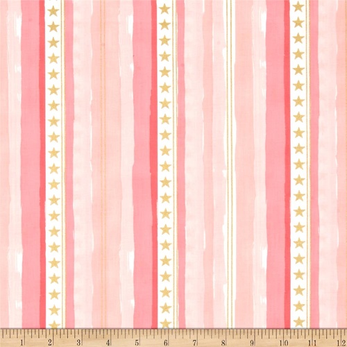 Magic Star Stripe Pink