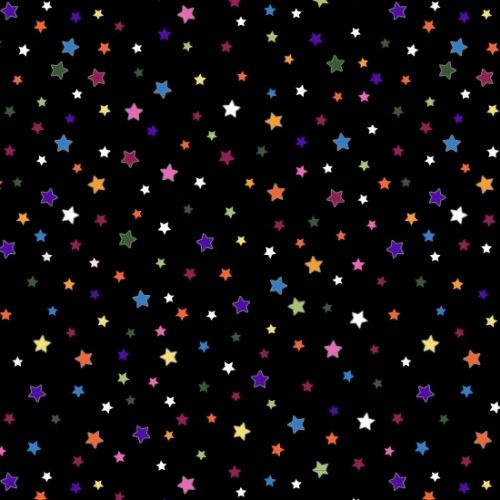 Stars Multi Black