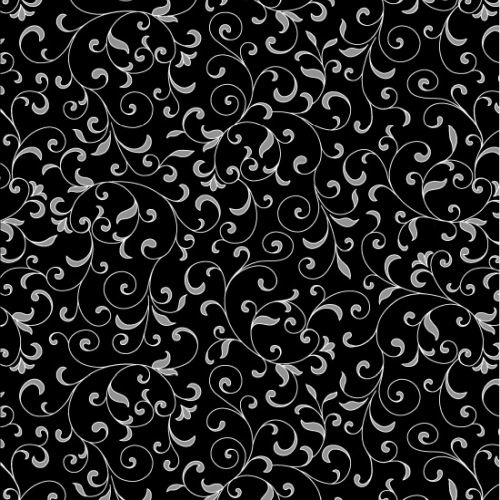 Vines Black White