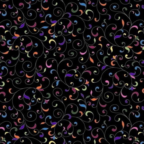Vines Multi Black