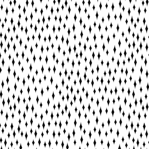 Diamonds Black White
