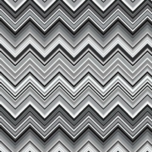 Chevron Black White