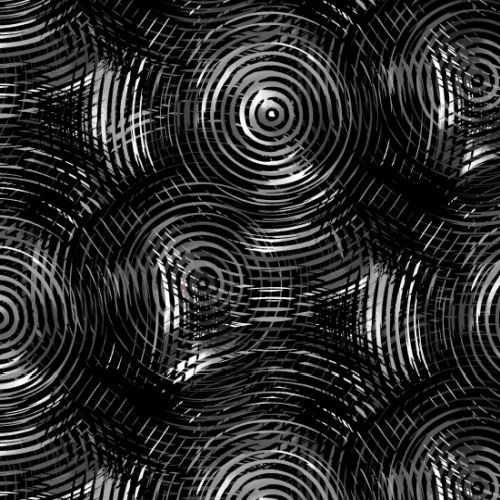 Swirl Black White