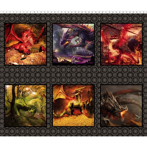 Dragons Digital Blocks Panel 2DRG-1