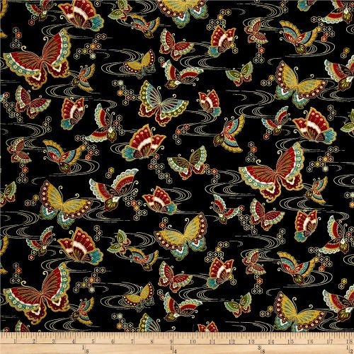Zen Oasis Butterfly Black