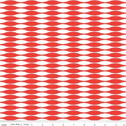 Mod Studio Geo Stripe Red