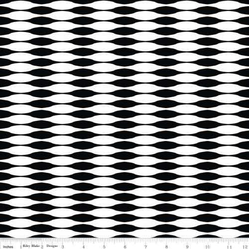 Mod Studio Geo Stripe Black