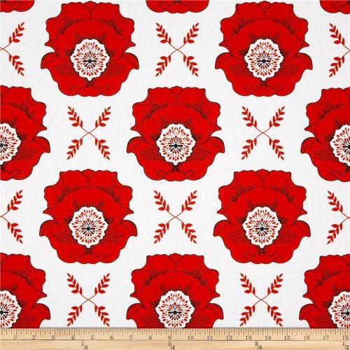 Mod Studio Floral Red