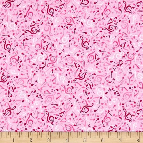 Music Notes Pink