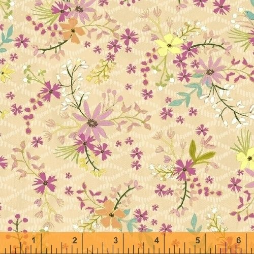Blush and Blooms Floral Toss Cream