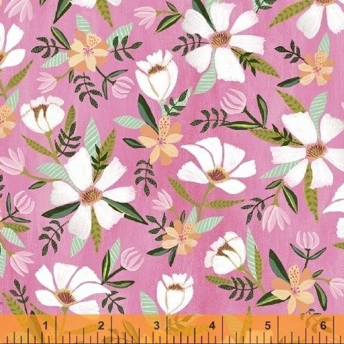 Blush and Blooms Floral Toss Pink