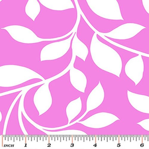Vine Floral Backing Pink Wide Back 1/2m