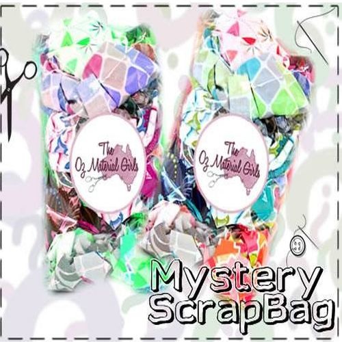 Mystery Fabric Scrap Stash Builder Bag
