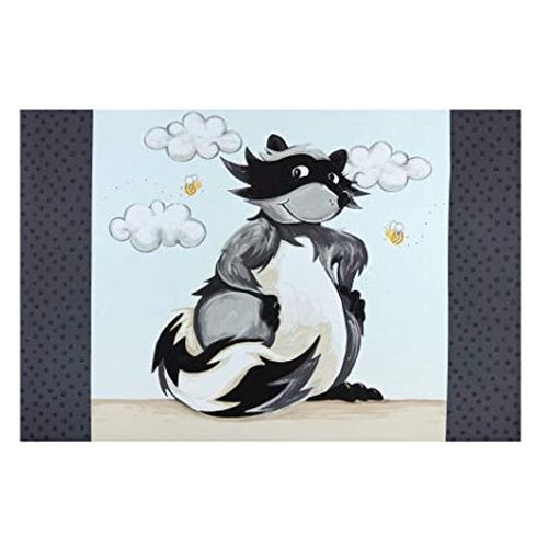 Woodland Friends Raccoon Playmat Panel 30"