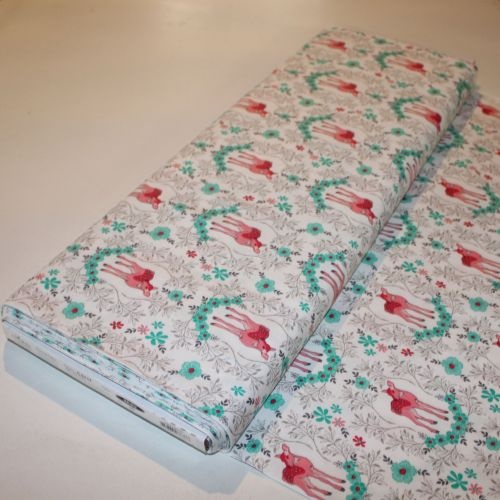 Flora and Fawn Deer 9.1m Bolt