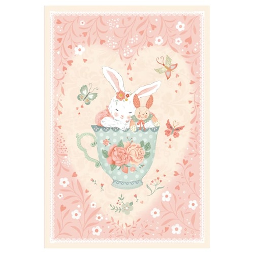 Woodland Tea Time 30" Panel