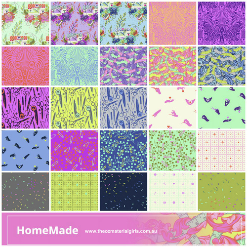 Tula Pink Homemade 1/2m Bundle