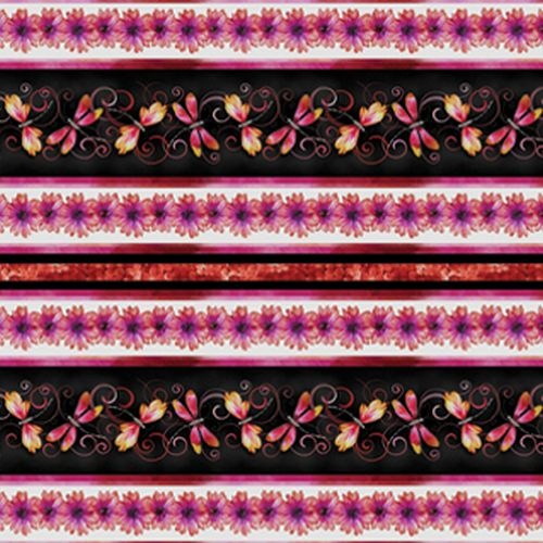 Blooming Beauty Majestic Stripe Coral 7822-28