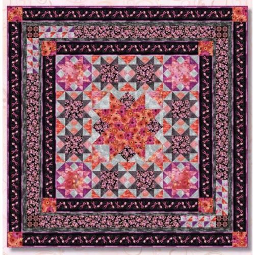 Blooming Beauty Quilt Kit 81" x 81"