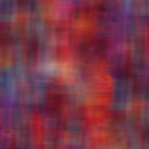 Painted Horses Blur Blender Red Multi 6668-10