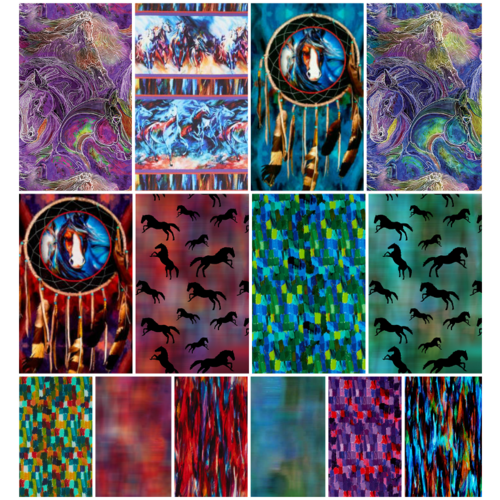 Painted Horses 1m Bundle