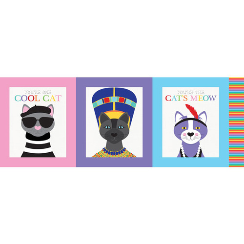 Devonstone Safari Cool Cats Panel
