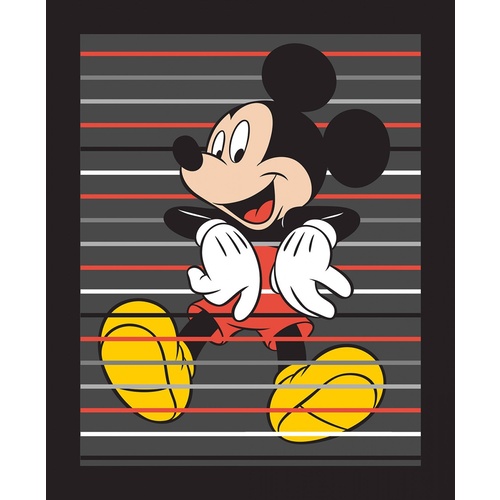 Licensed Disney Mickey Mouse Quilt Panel