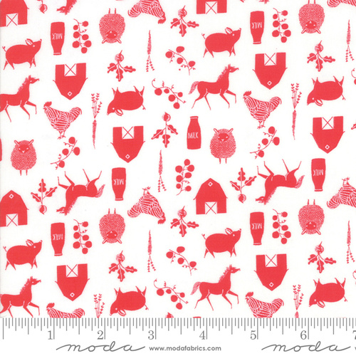 Farm Charm Cloud Rooster Red 48294 14