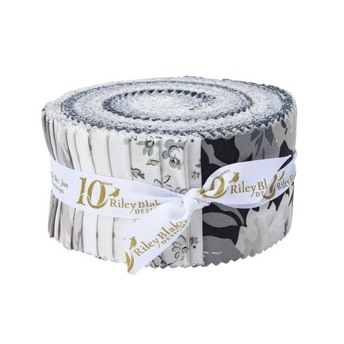 Serenity Floral Rose Rolie Polie Jelly Roll