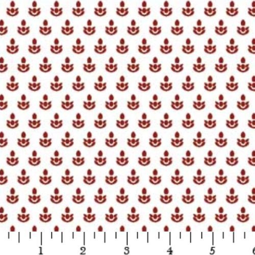 Fabric Remnant -Fleur De Les 51cm